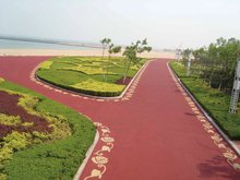 環(huán)湖路透水地坪